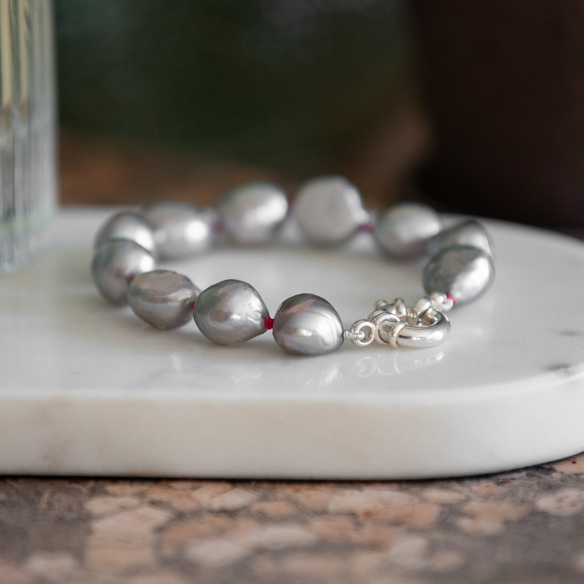 Christina Grey Baroque Pearl Bracelet