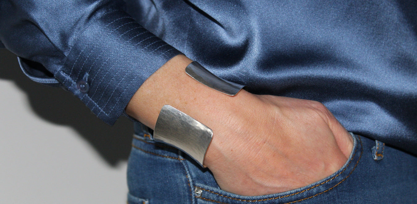 Statement pieces, Clemancy handmade sterling silver cuff