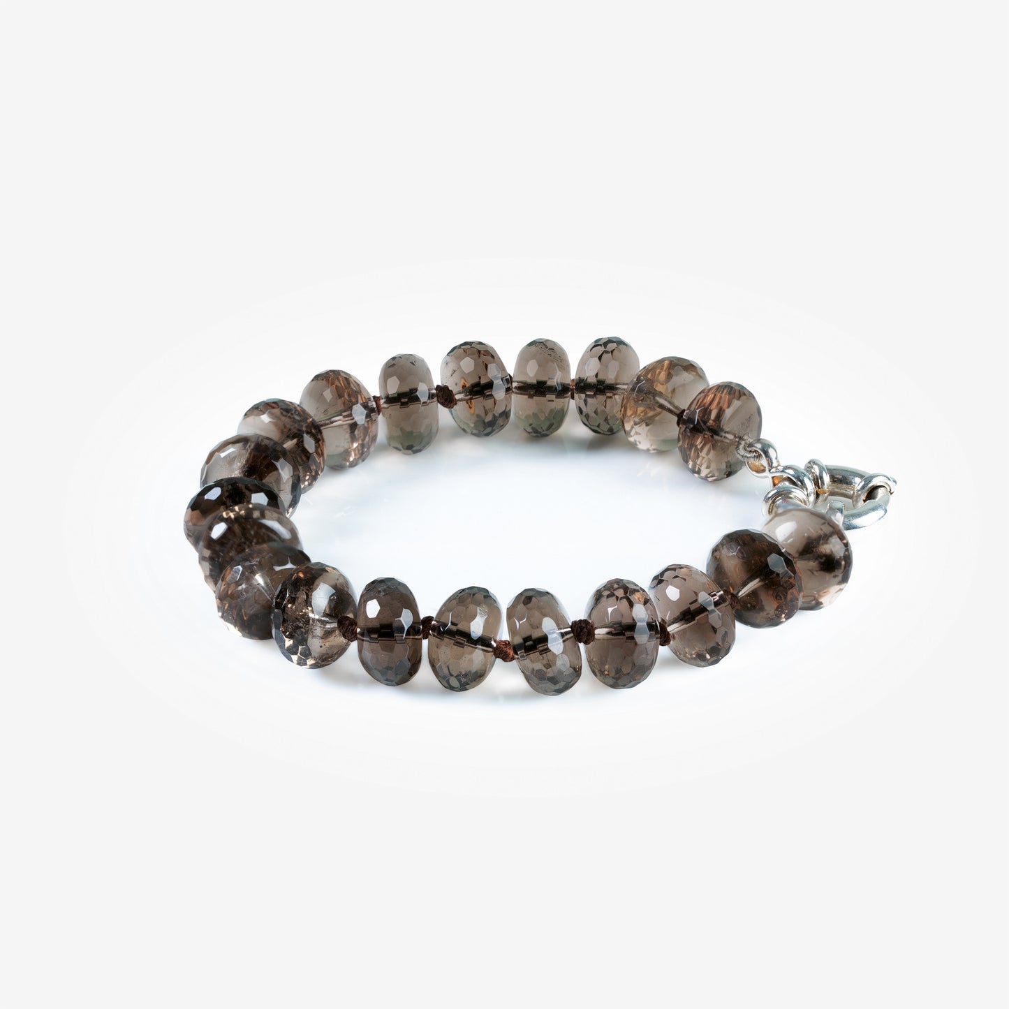 Rosie Smokey Quartz Roundelle Bracelet