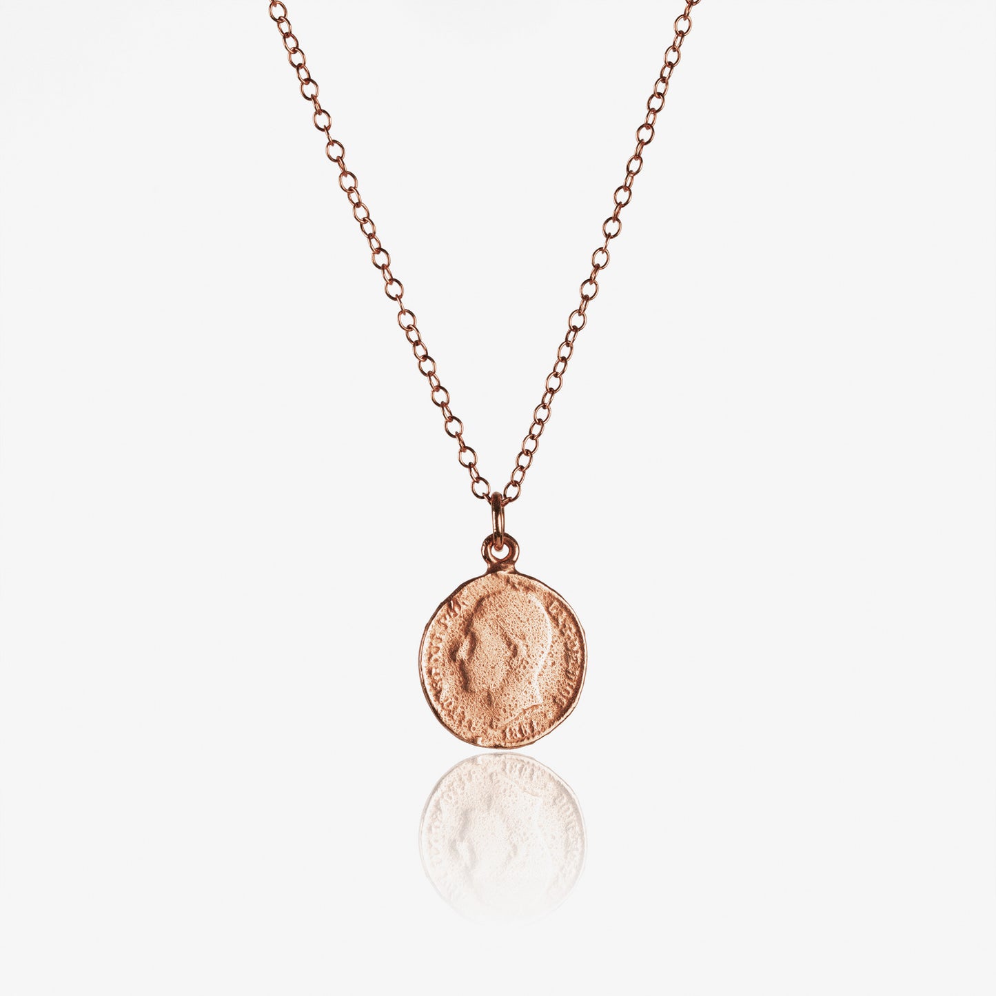 Ines Gold Coin on 9crt Gold Chain