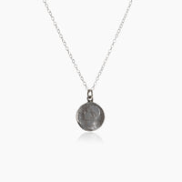 Ines Sterling Silver Coin Necklace